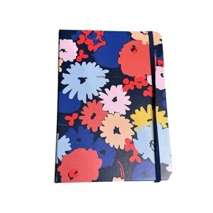 Kate Spade Address Book Favorite People Leatherette Navy Spring Floral A-Z Tabs